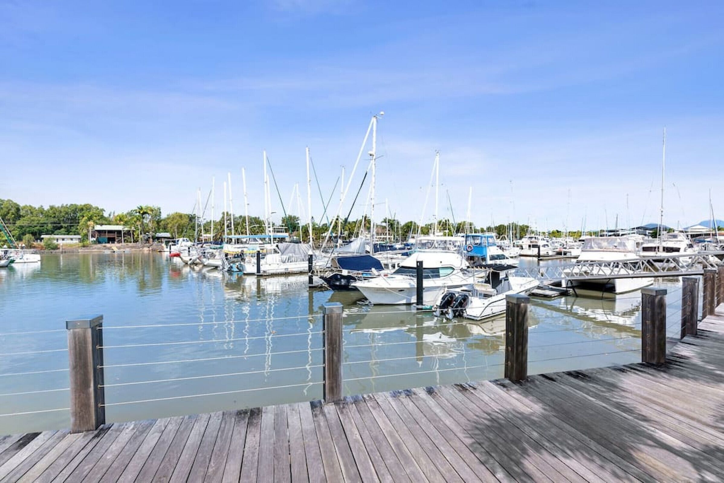 Marina Views From a Stunning Modern Villa