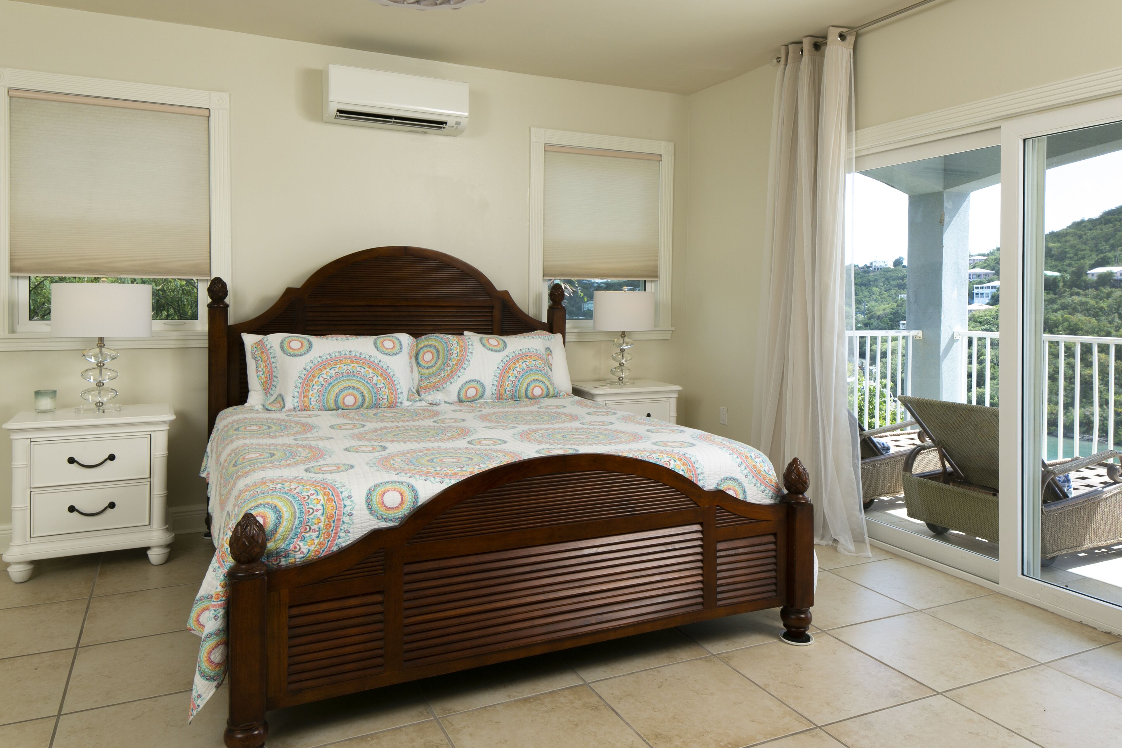 Immaculate newly remodeled 3 bed 3 bath condo w/ AC.  Walk to Downtown Cruz Bay in St John, U.S. Virgin Islands