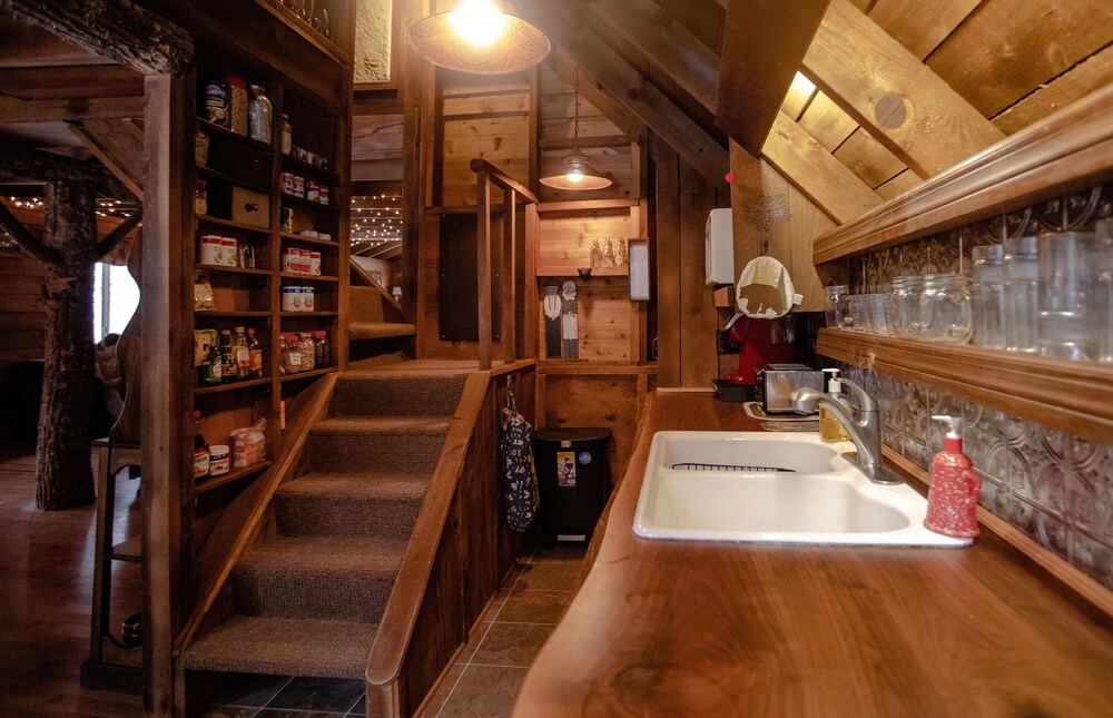 Charming Cattail Cabin Nestled in the Mountains