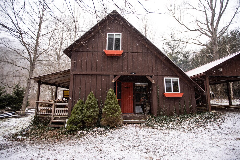 Charming Cattail Cabin Nestled in the Mountains