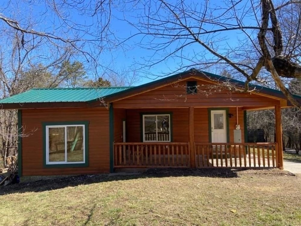 Property has a small pond on back side of the cabin ,it has geese  and ducks .