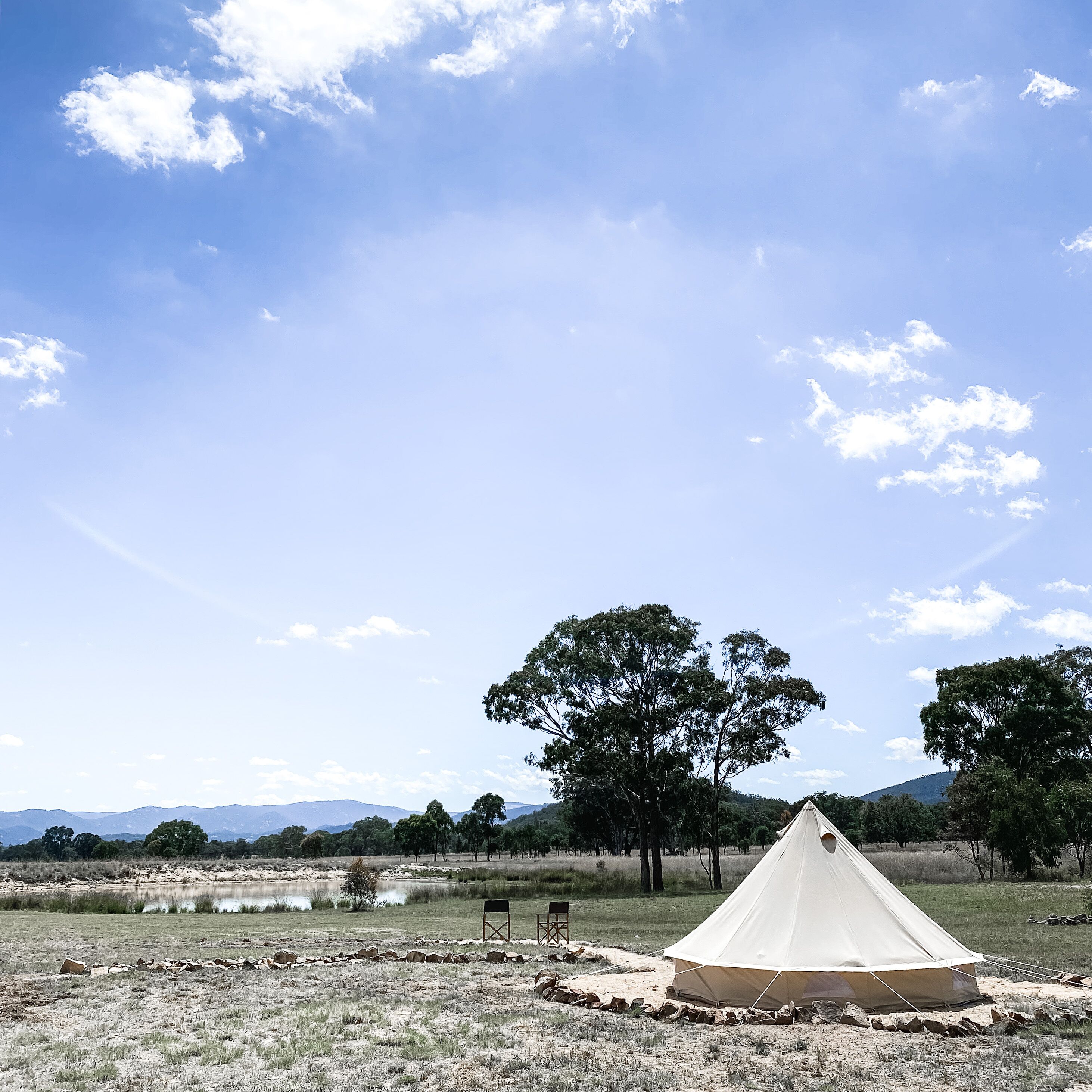 Earthly Brewing Co - The Realm -glamping Bell Tent