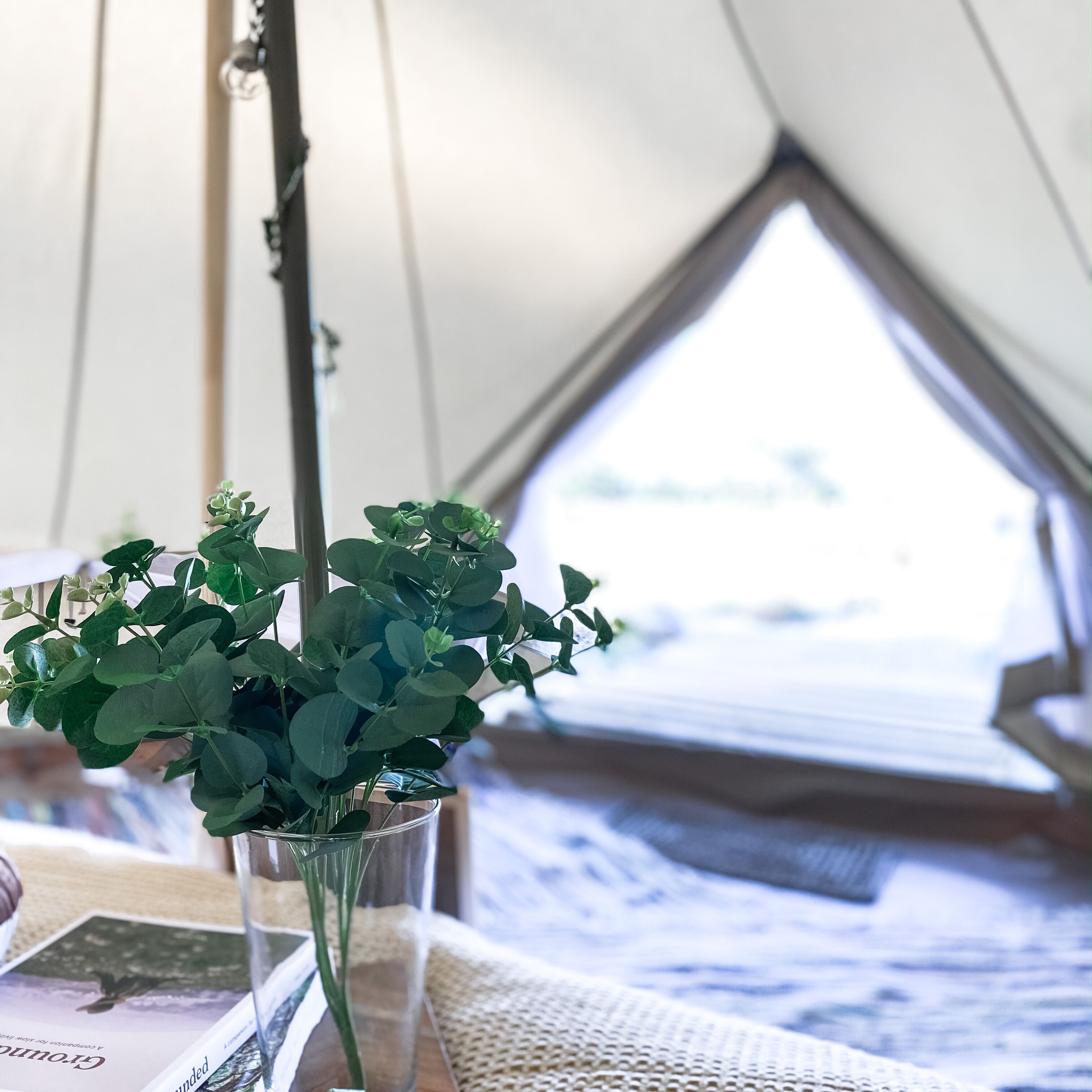 Earthly Brewing Co - The Realm -glamping Bell Tent