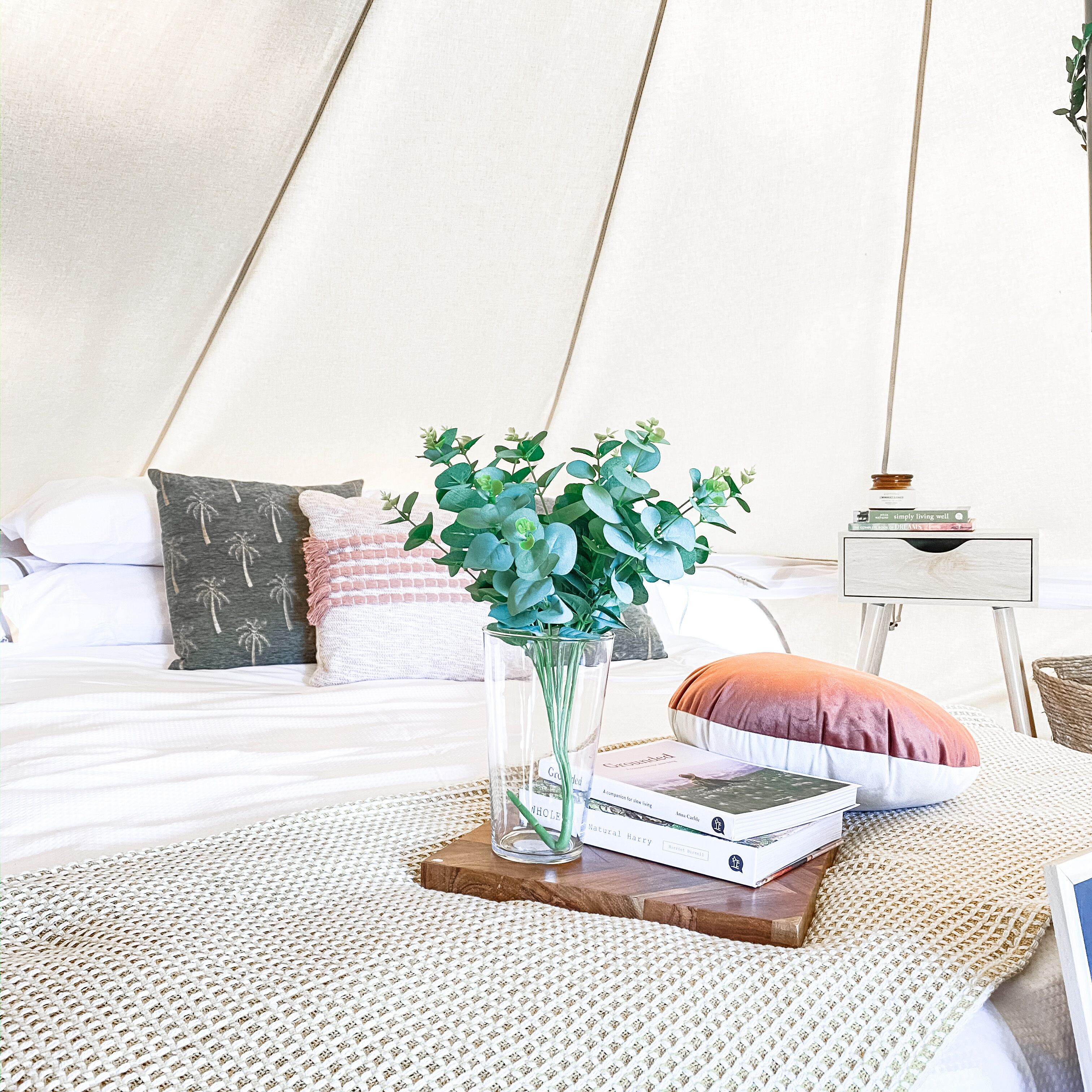 Earthly Brewing Co - The Realm -glamping Bell Tent
