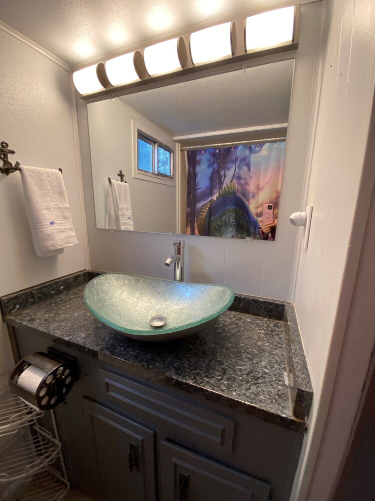 This Boat Don't Float. Completely refinished and updated 50 foot