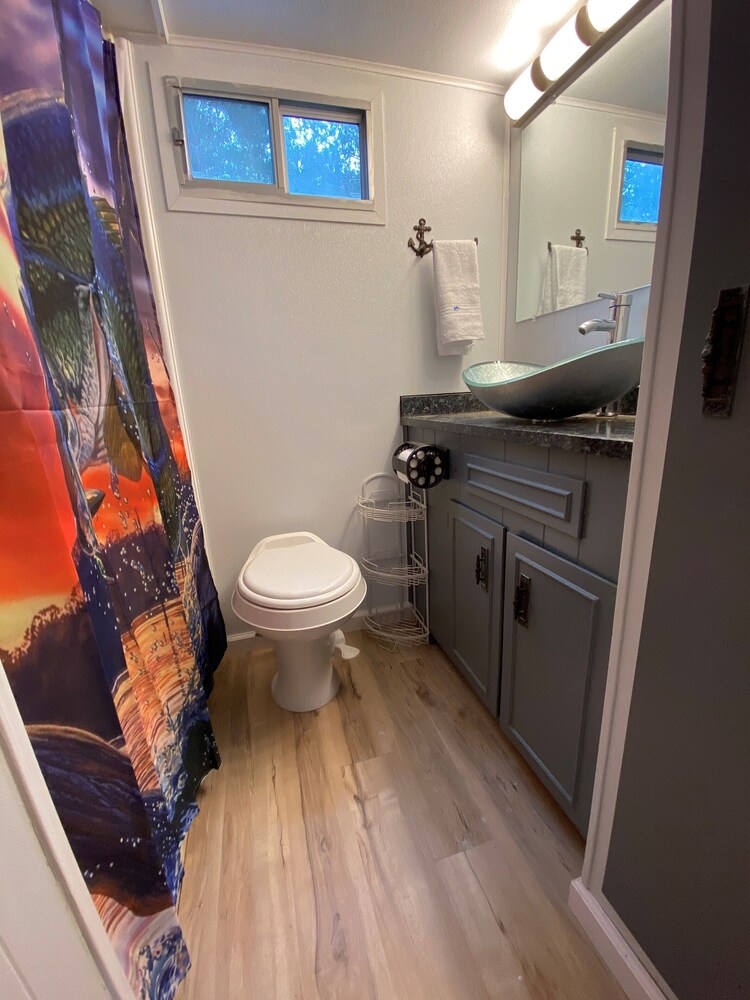 This Boat Don't Float. Completely refinished and updated 50 foot