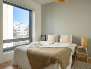 Superior Apartment | Premium bedding, individually decorated, individually furnished, desk