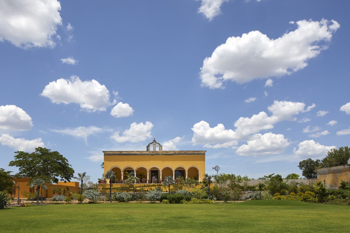 best hotels in merida mexico | el palacito secreto | the secret palace, pool area