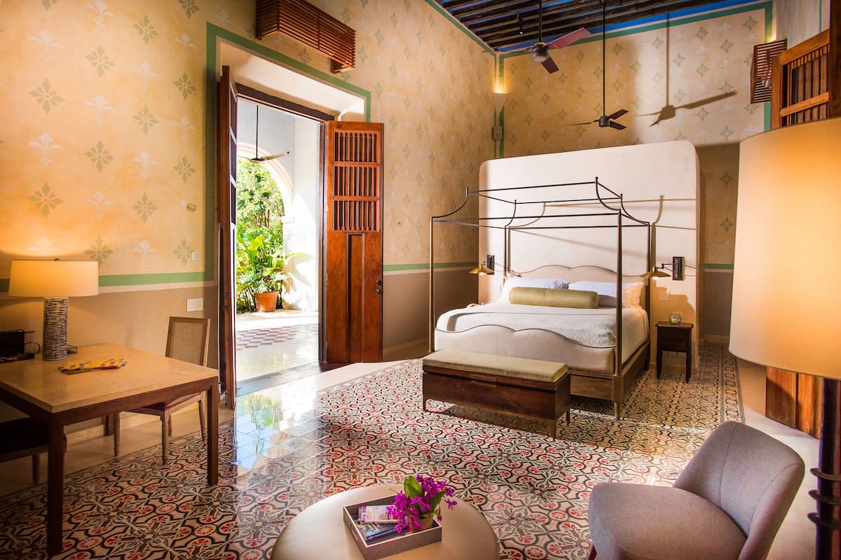 best hotels in merida mexico | el palacito secreto | the secret palace, pool area