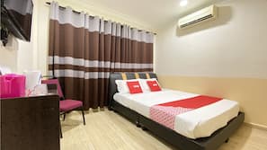 Free WiFi, bed sheets
