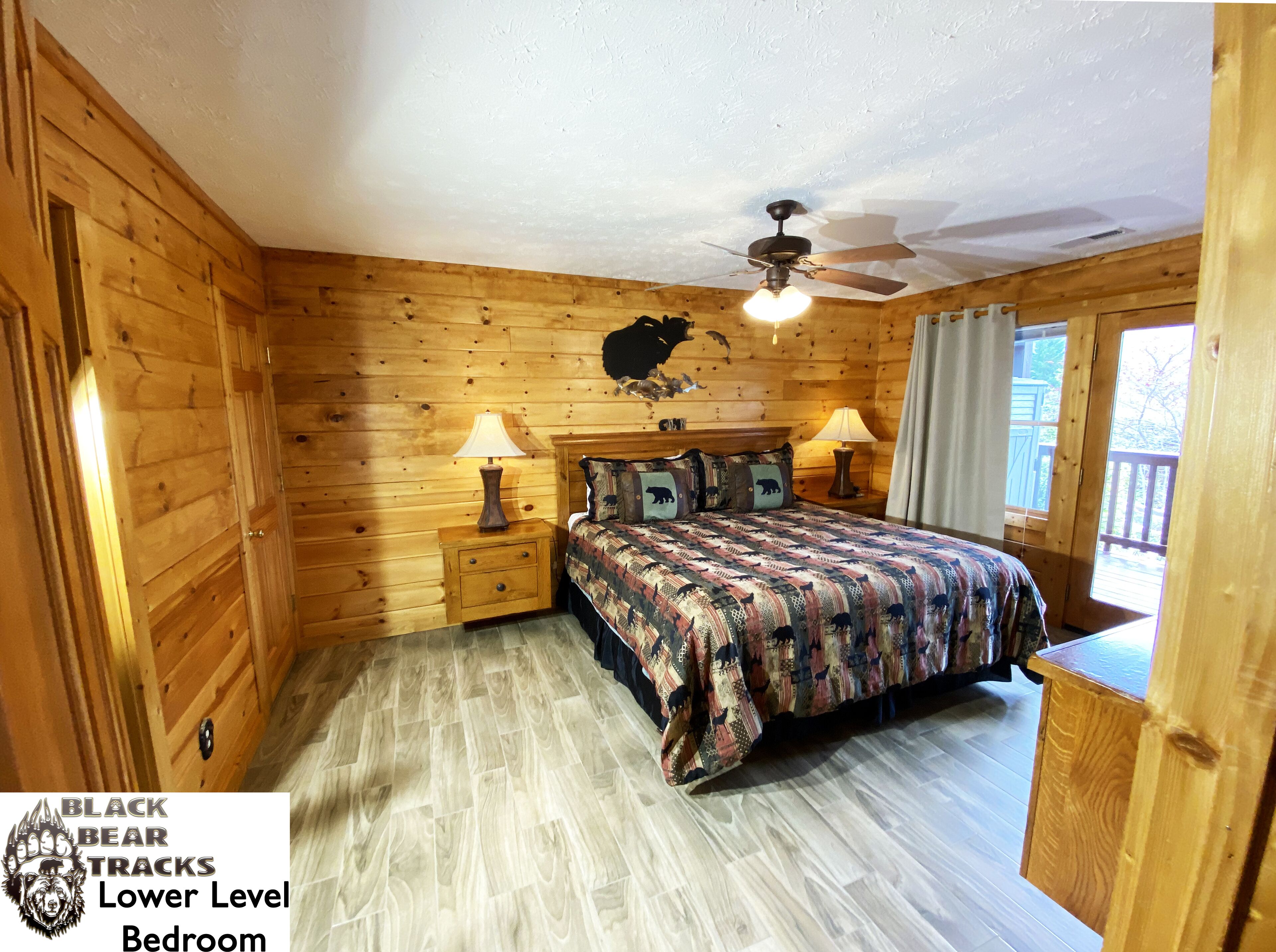 Black Bear Tracks (a true log cabin) in Gatlinburg, United States