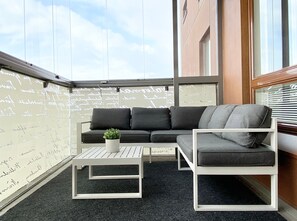 City Apartment, City View, Tower | Terrace/patio