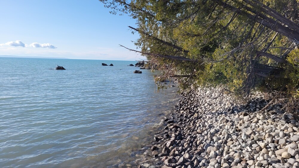 Custom Lake Michigan home with amazing views