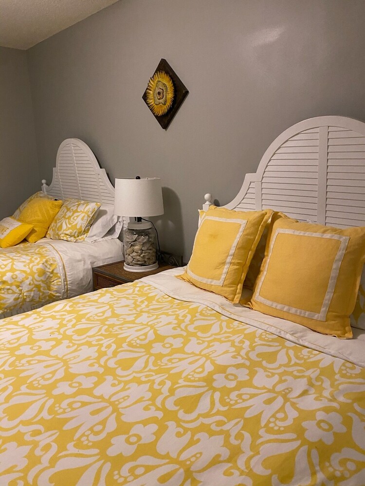 Summerhouse Beach Front Condo 405B Large Balcony with a Lovely