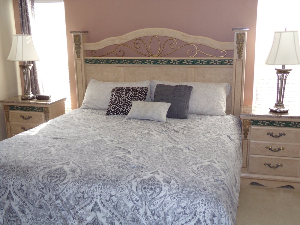 Come stay at our Orange Tree pool home, uniquely appealing inside and