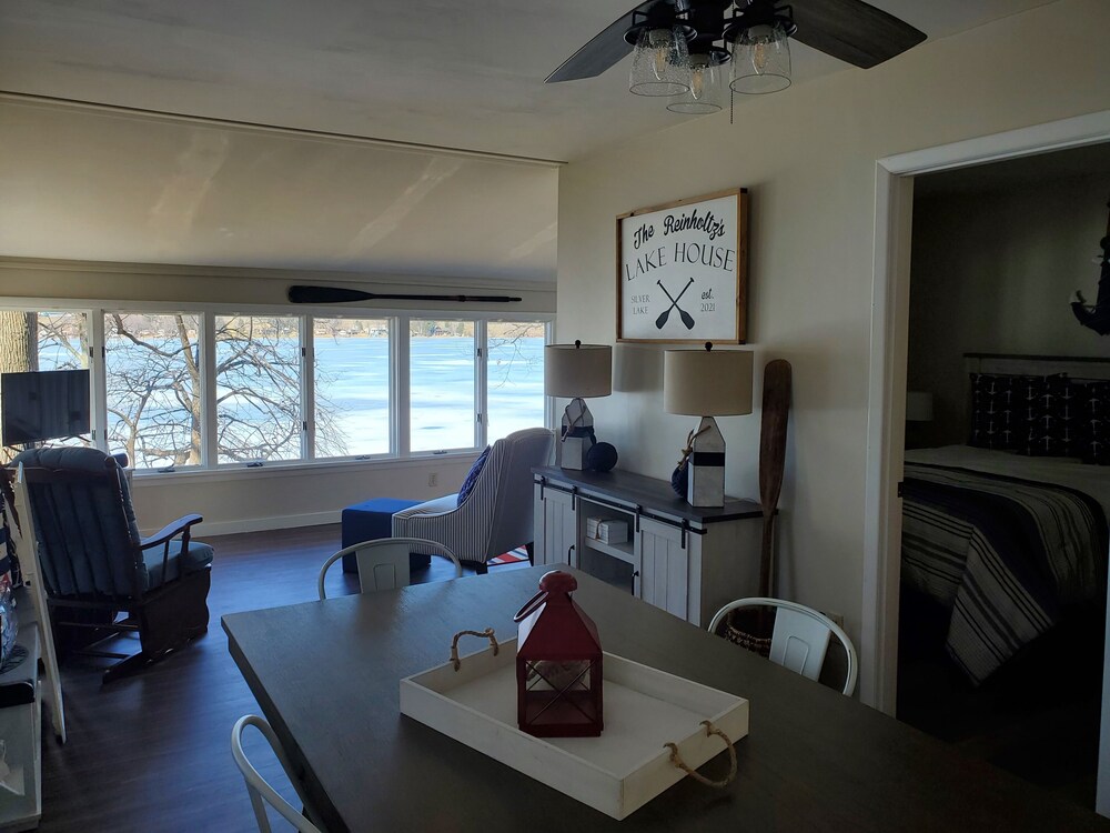 Lakefront cottage on Silver lake near Letchworth Park Wyoming County Vrbo