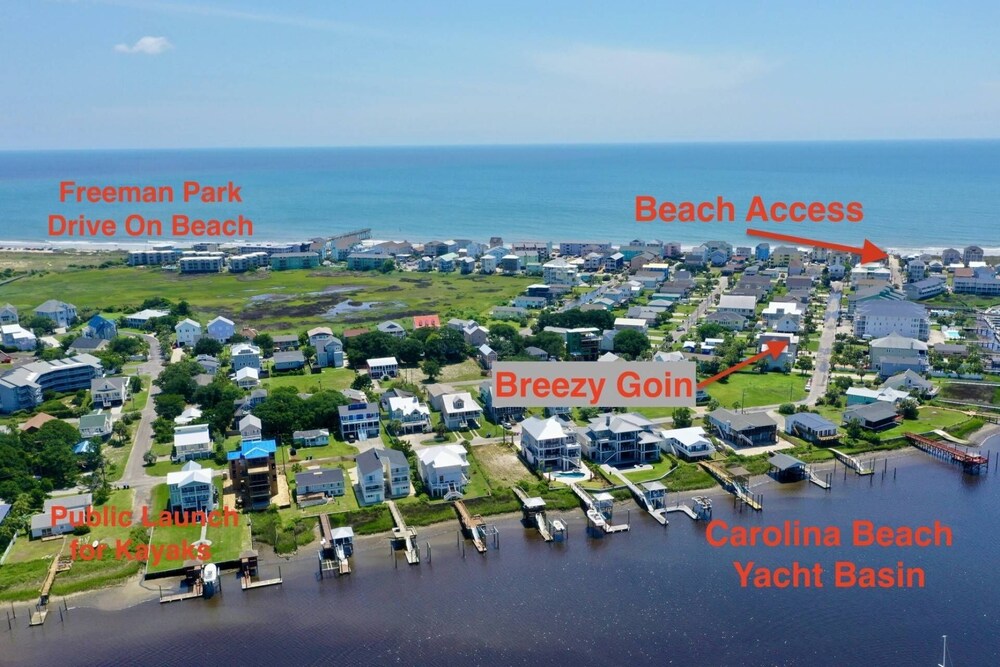 New Single Family Home, Large Deck - Water Views, Great location CB North End