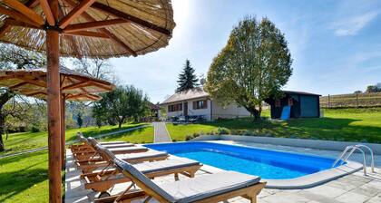Nice Home in Donja Semnica With Wifi, Outdoor Swimming Pool and Heated Swimming Pool