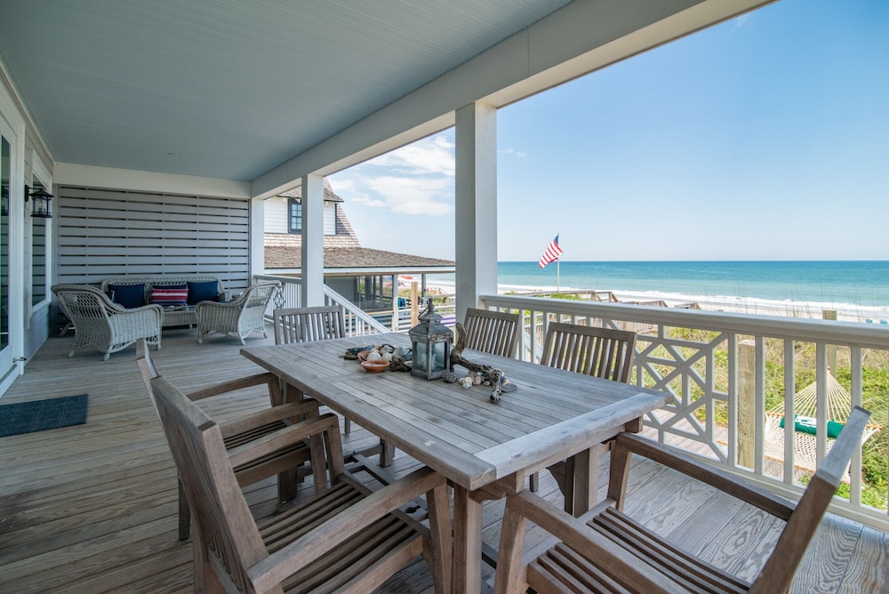 396 Myrtle Ave 6BR 6.5 BATH Pawleys Island New to rental program!  Oceanfront