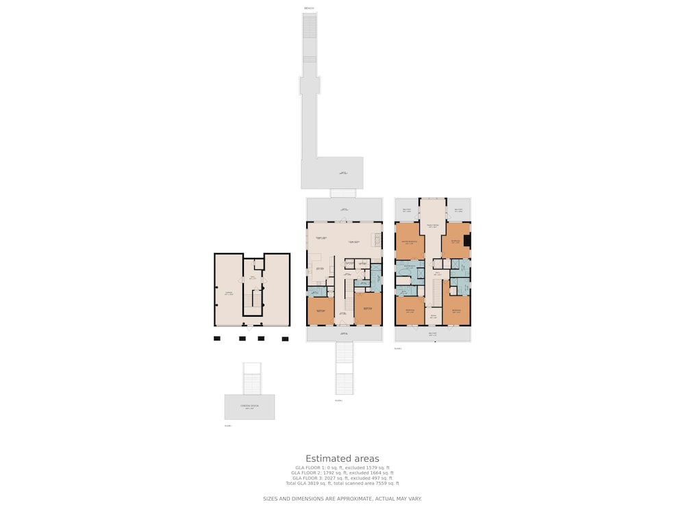 396 Myrtle Ave 6BR 6.5 BATH Pawleys Island New to rental program!  Oceanfront