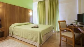 Minibar, in-room safe, desk, cots/infant beds