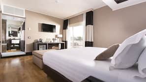 Premium bedding, minibar, in-room safe, desk