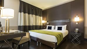 Premium bedding, minibar, in-room safe, desk