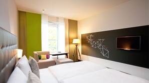 1 Schlafzimmer, Allergikerbettwaren, Minibar, Zimmersafe