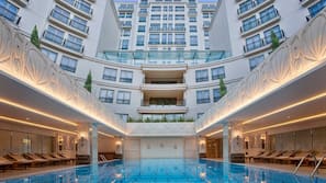 Indoor pool, outdoor pool