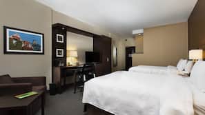 In-room safe, desk, iron/ironing board, free cribs/infant beds