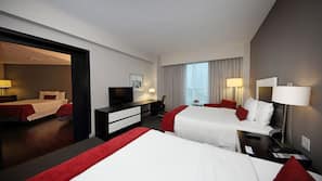 Premium bedding, in-room safe, desk, laptop workspace