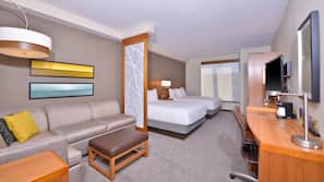 In-room safe, desk, blackout curtains, iron/ironing board