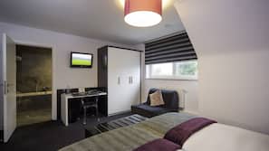 1 slaapkamer, een minibar, een kluis op de kamer