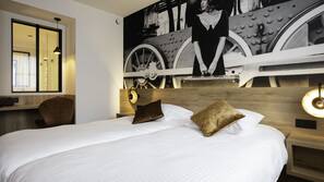 1 slaapkamer, een minibar, een kluis op de kamer
