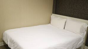 Premium bedding, pillowtop beds, blackout drapes, free WiFi