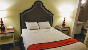 Premium bedding, free WiFi, linens