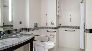 Een douche, een haardroger