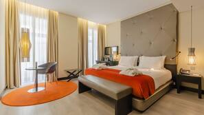 Premium bedding, down duvet, minibar, in-room safe