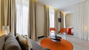 Premium bedding, down duvet, minibar, in-room safe