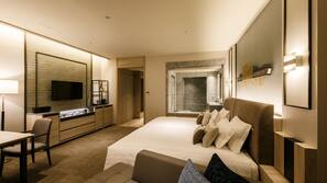 In-room safe, desk, blackout drapes, iron/ironing board
