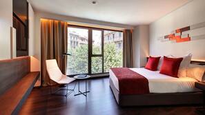 Minibar, in-room safe, desk, blackout curtains