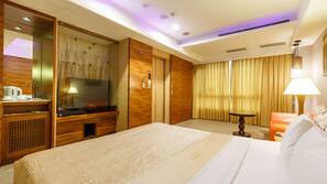 Soundproofing, free WiFi, bed sheets, wheelchair access