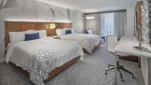 Premium bedding, in-room safe, desk, soundproofing