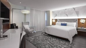 Premium bedding, in-room safe, desk, soundproofing