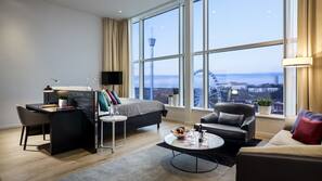Minibar, in-room safe, desk, blackout drapes