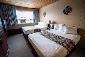 Classic Room, 2 Queen Beds | Blackout drapes, iron/ironing board, free WiFi, bed sheets