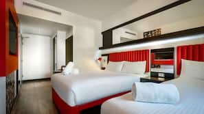 In-room safe, desk, blackout curtains, iron/ironing board