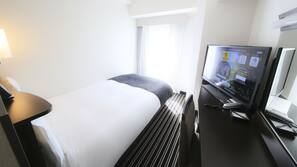 Down comforters, desk, blackout drapes, free WiFi