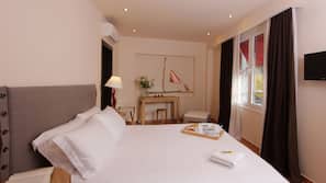 Premium bedding, minibar, in-room safe, desk