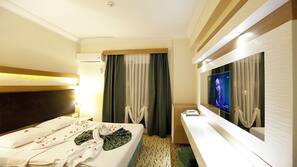 Minibar, in-room safe, free cots/infant beds, free WiFi